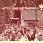 Poświęcenie placu pod budowę  nowego Kościoła Parafialnego - 14. 08. 1982 r.