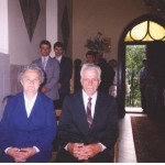 25 maj 1997 rok - 50 rocznica ślubu Rozalia i Franciszek Ślaga