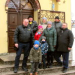 Grupa z Konstantynowa Łódzkiego w Kaplicy Na Brzegu 1 styczeń 2019 rok